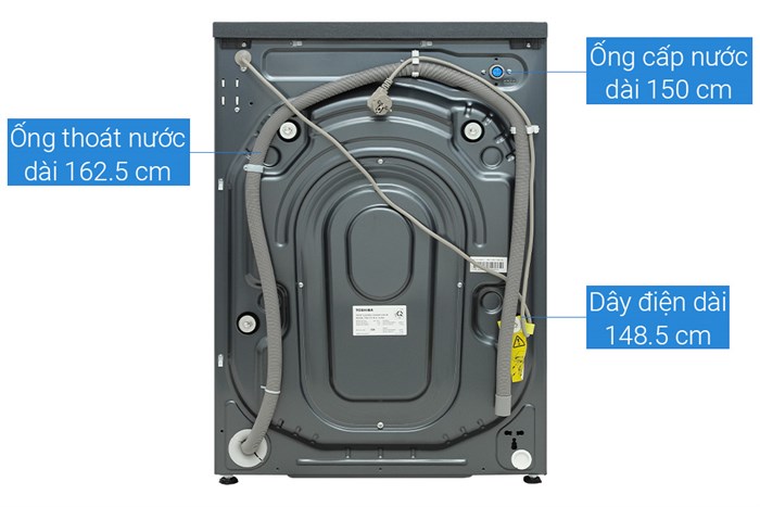 Máy Giặt Sấy Toshiba Inverter Giặt 10.5 Kg - Sấy 7 Kg TWD-T21BU115UWV(MG)